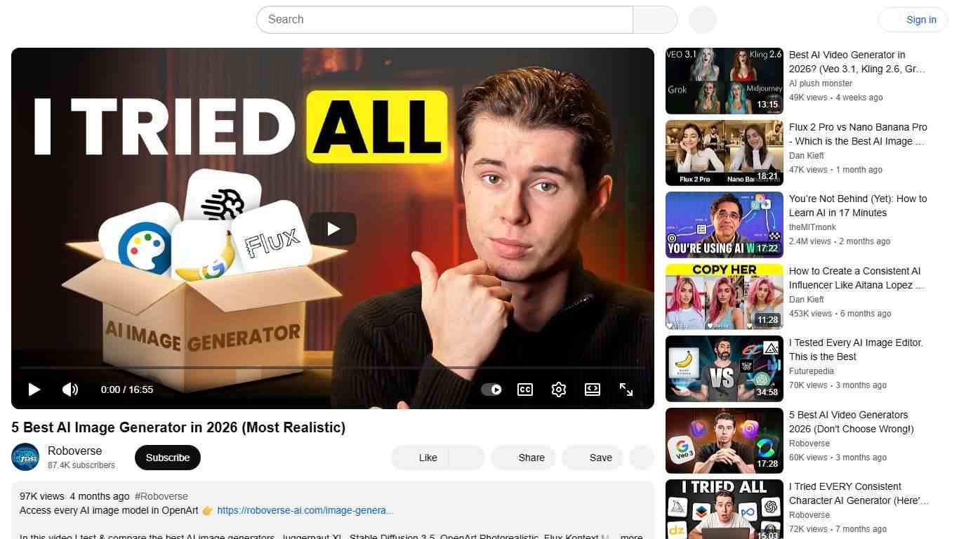 5 Best AI Image Generator in 2026 (Most Realistic) - YouTube